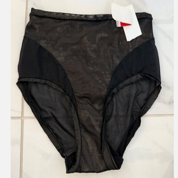 NANCY GANZ BODY SLIMMERS SHAPEWEAR Black Underwear Panty Small NEW - Picture 1 of 7
